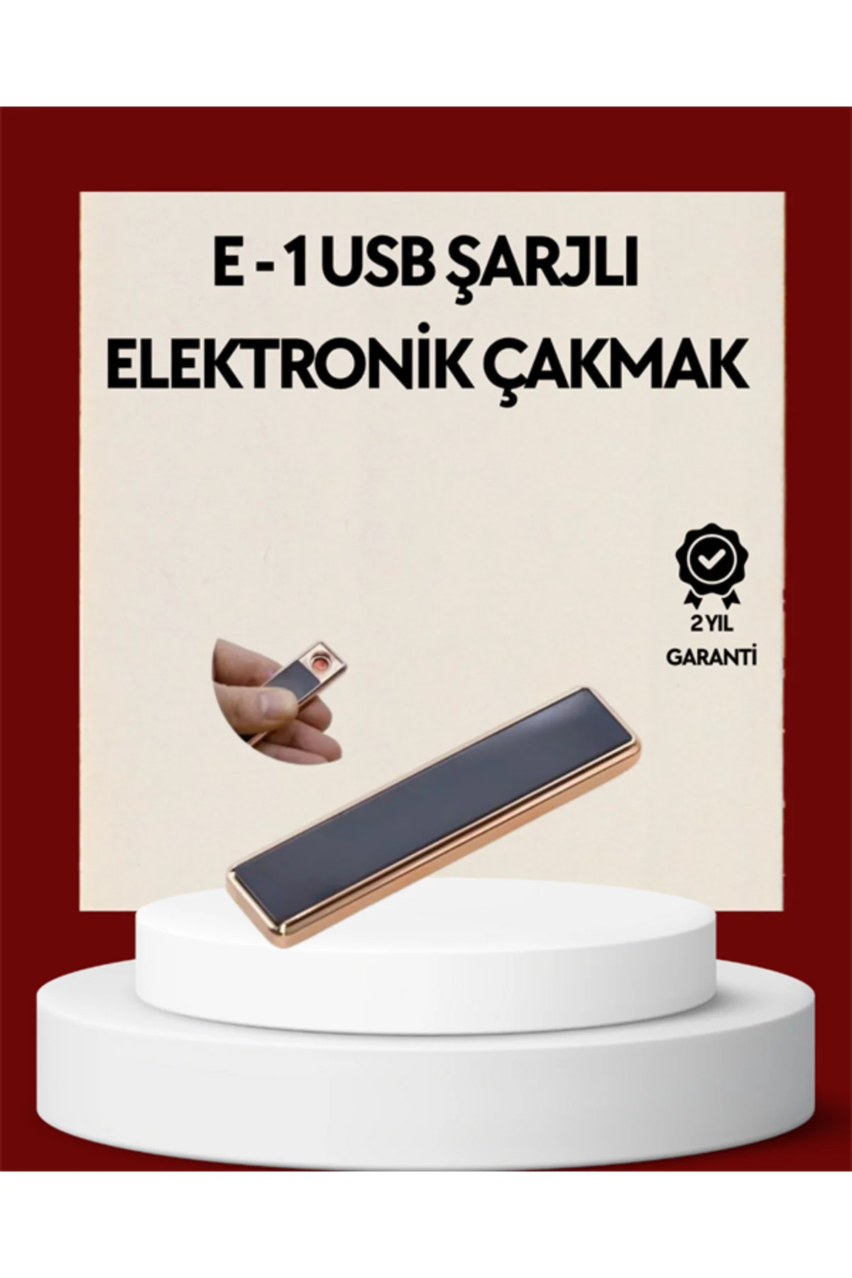 Plazma Ark Teknolojili Elektrikli Çakmak – Dokunmatik, LED Göster