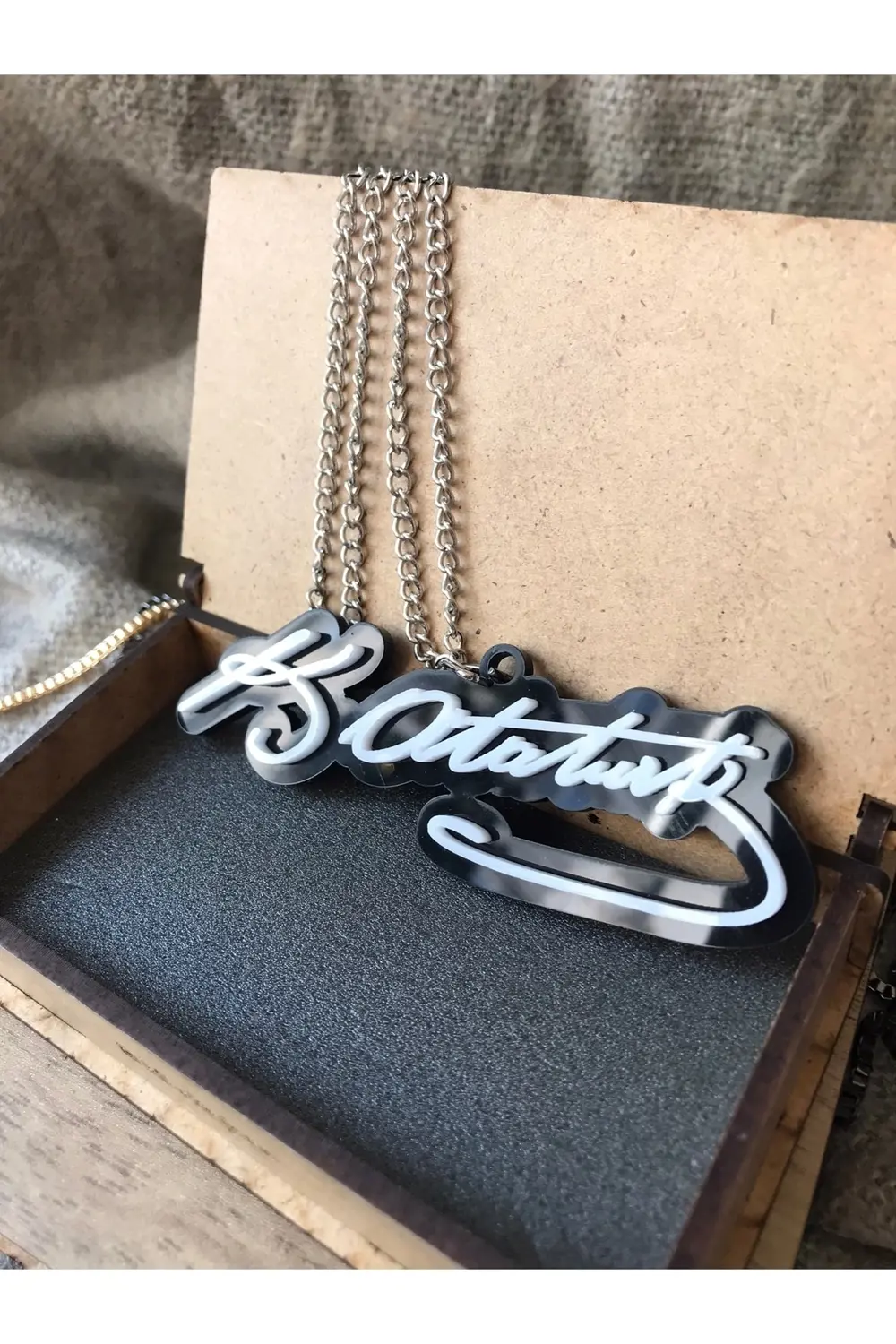 Pleksi Atatürk Dikiz Ayna Süsü Aksesuar