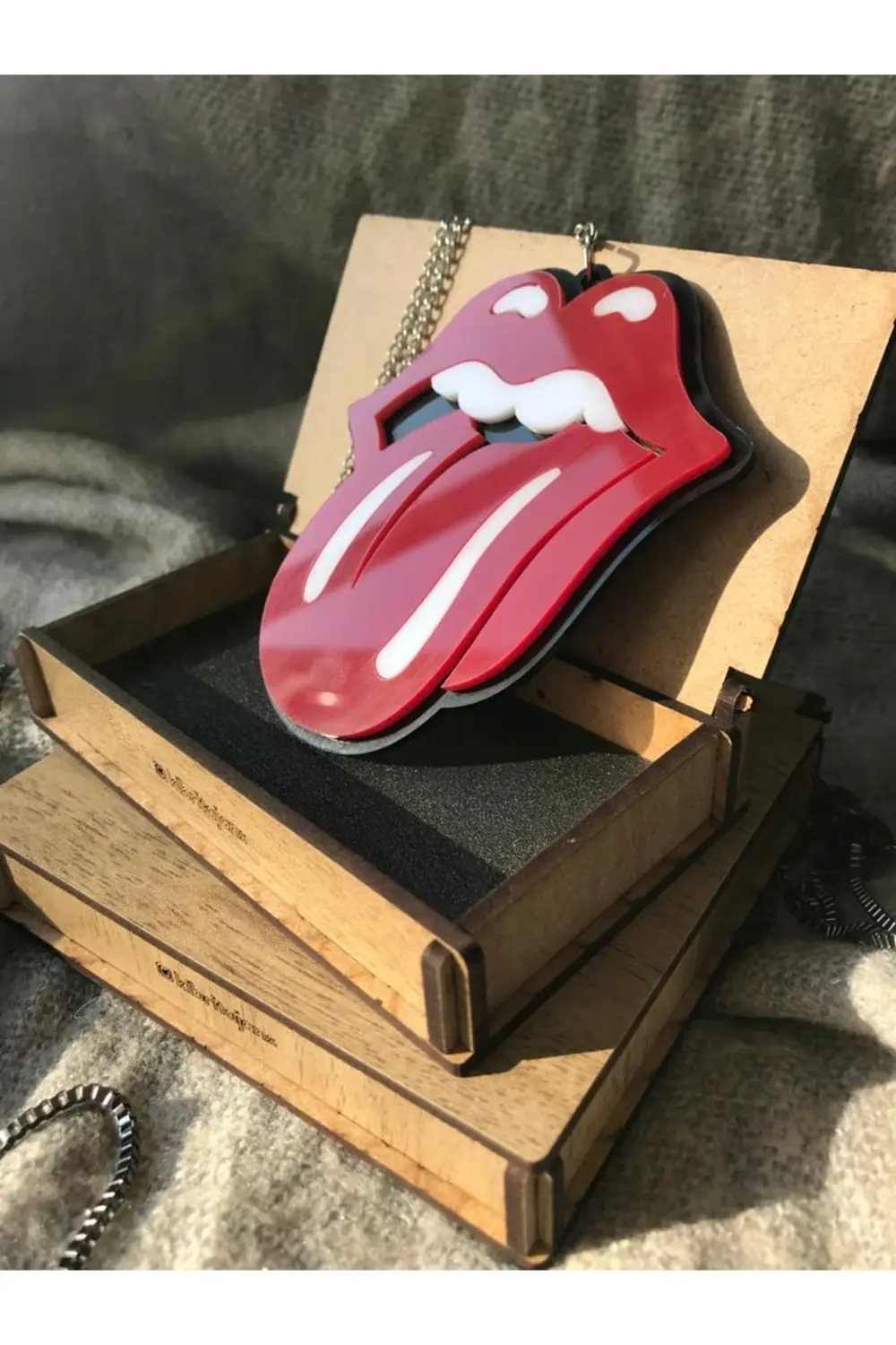 Pleksi Dil Dikiz Ayna Süsü Aksesuar