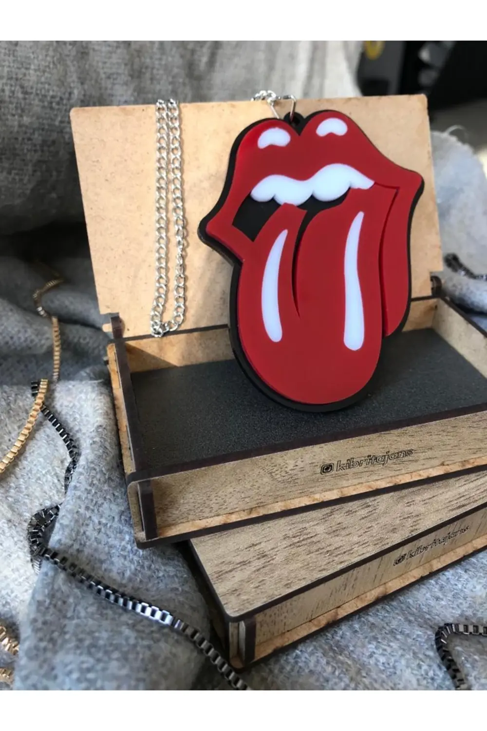 Pleksi Dil Dikiz Ayna Süsü Aksesuar