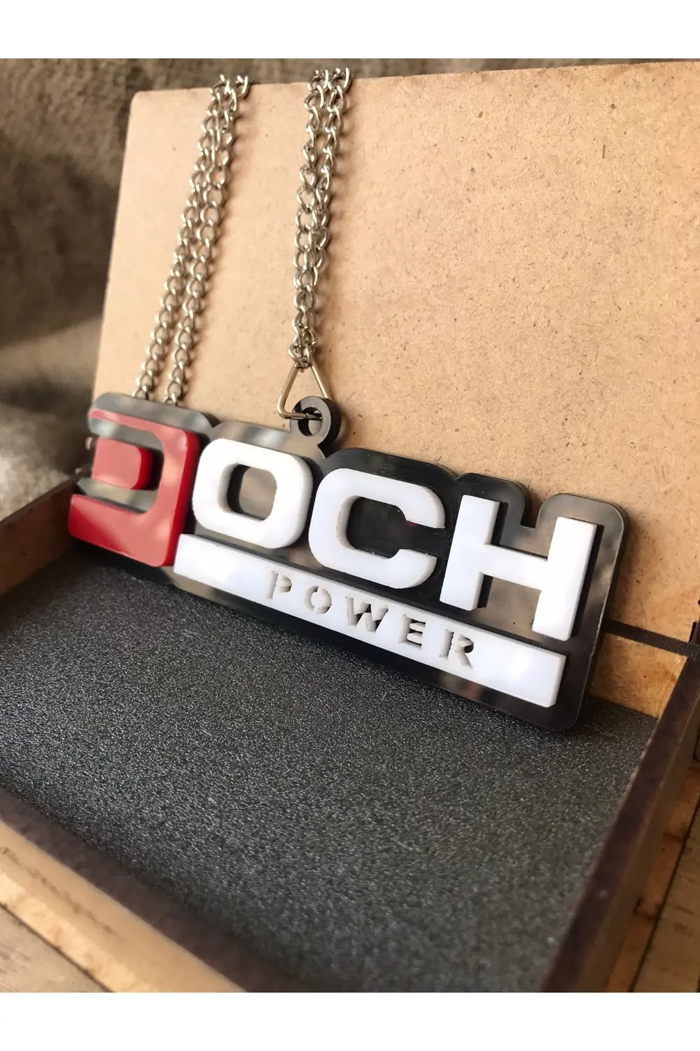 Pleksi Doch Power Dikiz Ayna Süsü Aksesuar