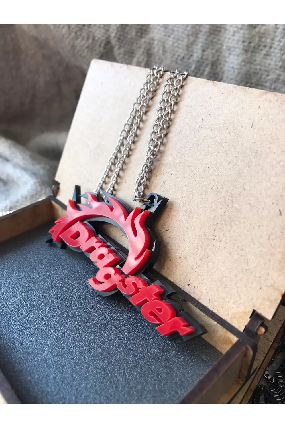 Pleksi Dragster Dikiz Ayna Süsü Aksesuar