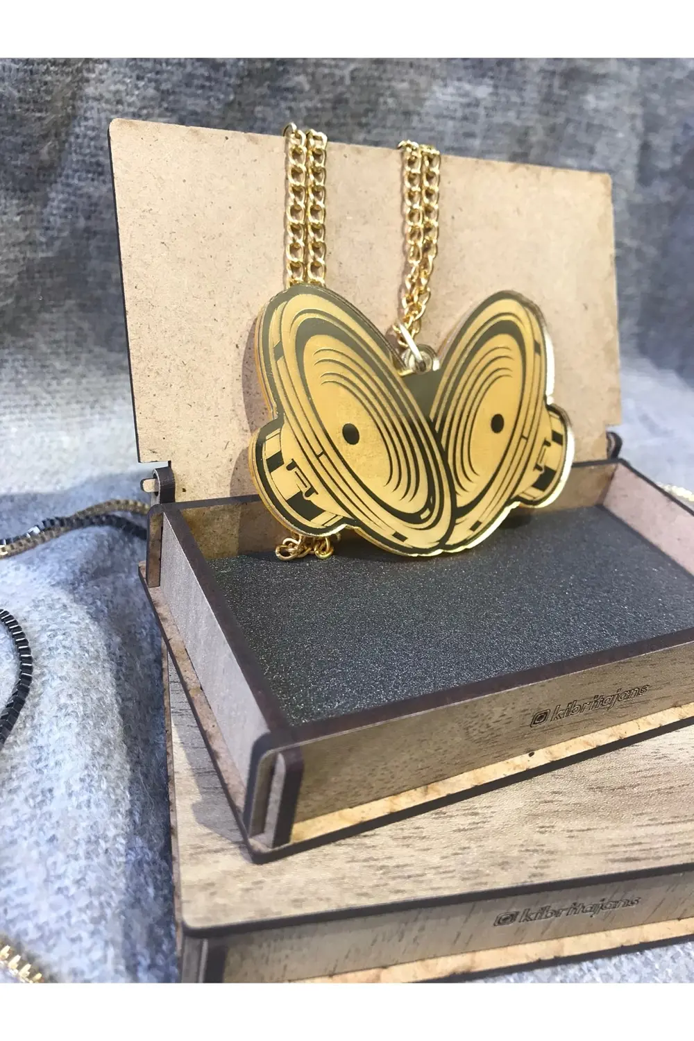 Pleksi Gold Hoparlör Dikiz Ayna Süsü Aksesuar