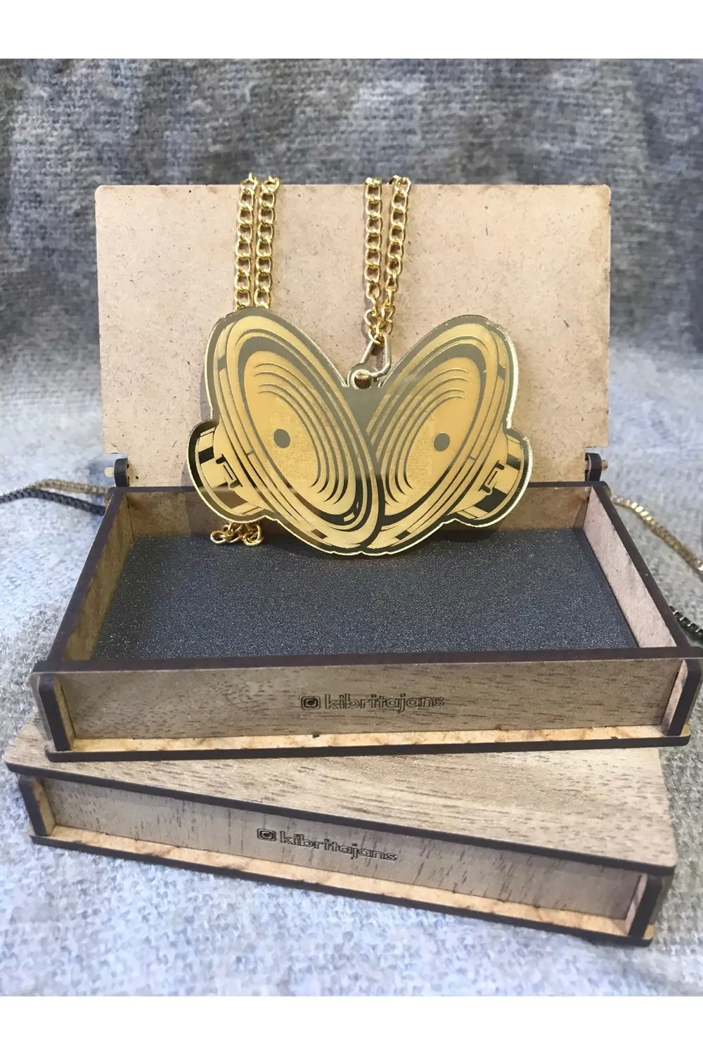 Pleksi Gold Hoparlör Dikiz Ayna Süsü Aksesuar