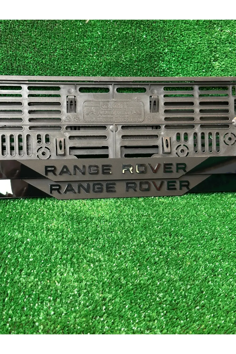 Pleksi Otomobil Plakalık Model RANGE ROVER Yazılı Logolu