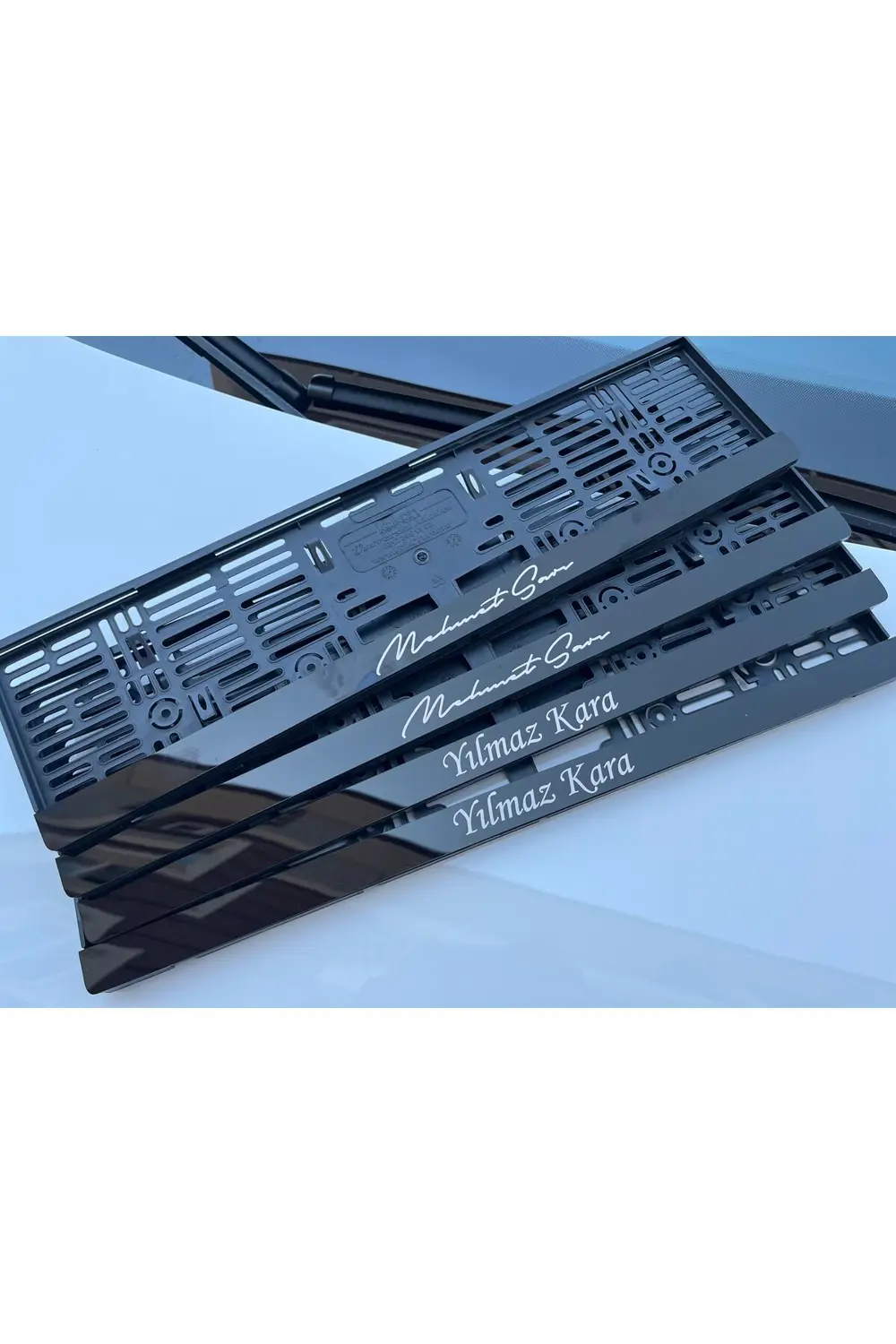 PLEKSİ PIANOBLACK LAZER MARKALAMA ARAÇ PLAKALIĞI ULTRA PARLAK ZEM