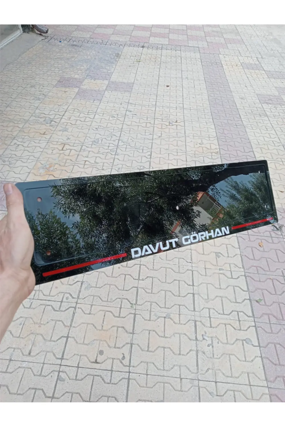 Pleksi Plakalık Takım 2 Ad. - App ve Normal Plaka İçin Alt Üst Pl
