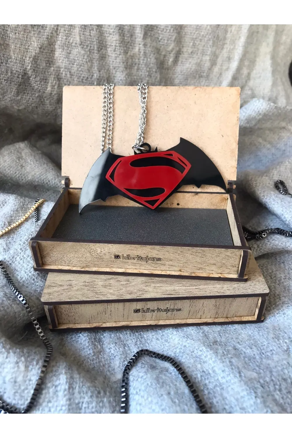 Pleksi Superman Dikiz Ayna Süsü Aksesuar