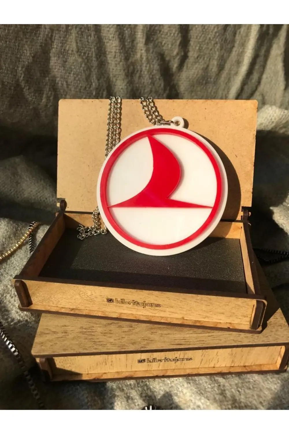 Pleksi Türk Hava Yolları Logo (thy) Dikiz Ayna Süsü Aksesuar