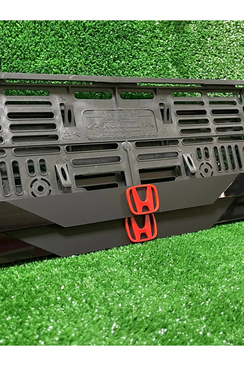 Pleksi Uyumlu Otomobil Plakalık Dubai Model Honda H Logolu Plakal