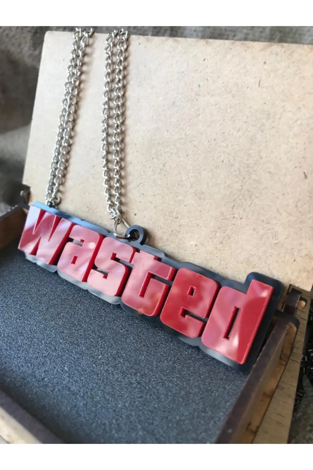 Pleksi Wasted Dikiz Ayna Süsü Aksesuar