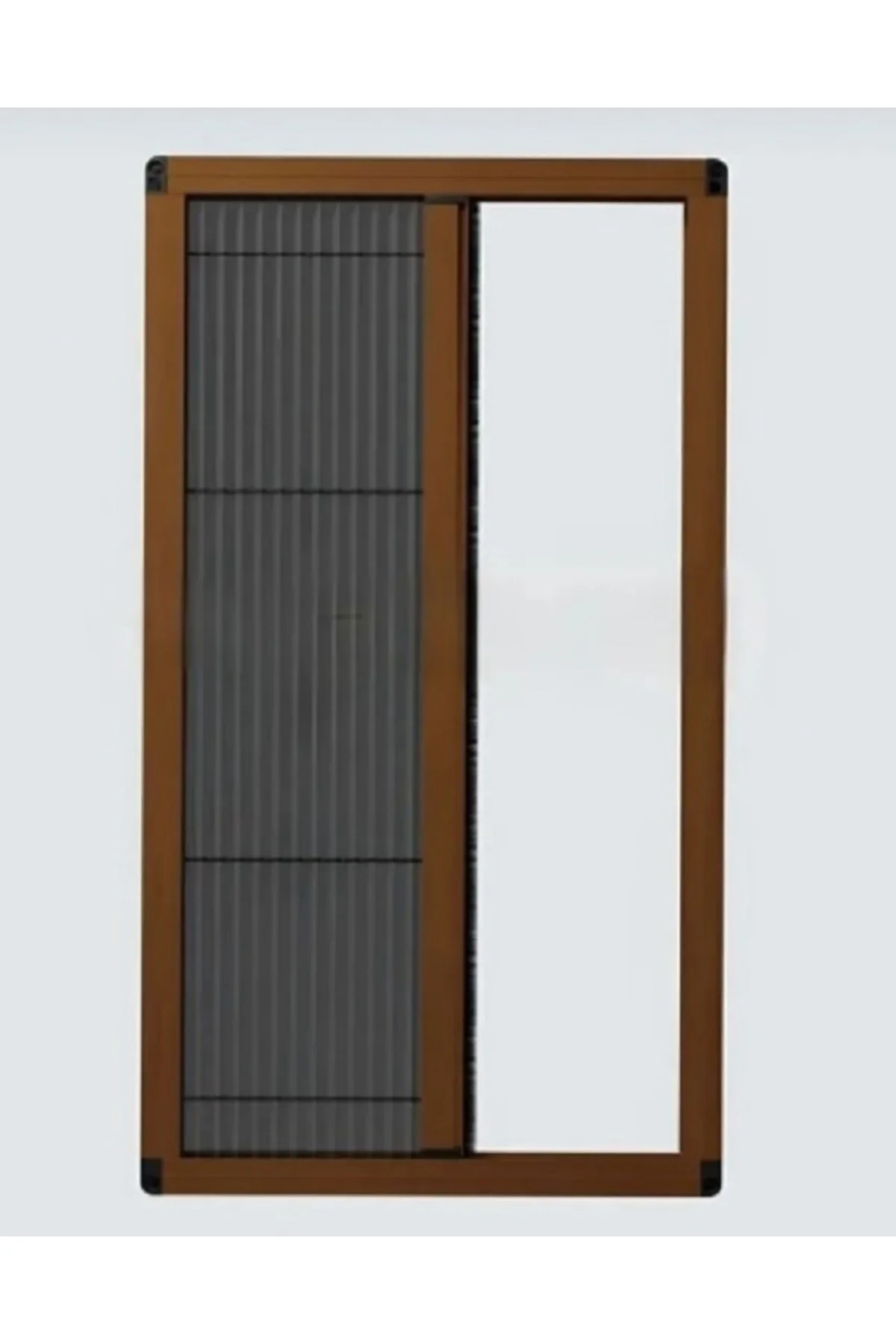 PLİSE AKORDİON SİNEKLİK PENCERE 70*140 CM ARASI - Görsel 3