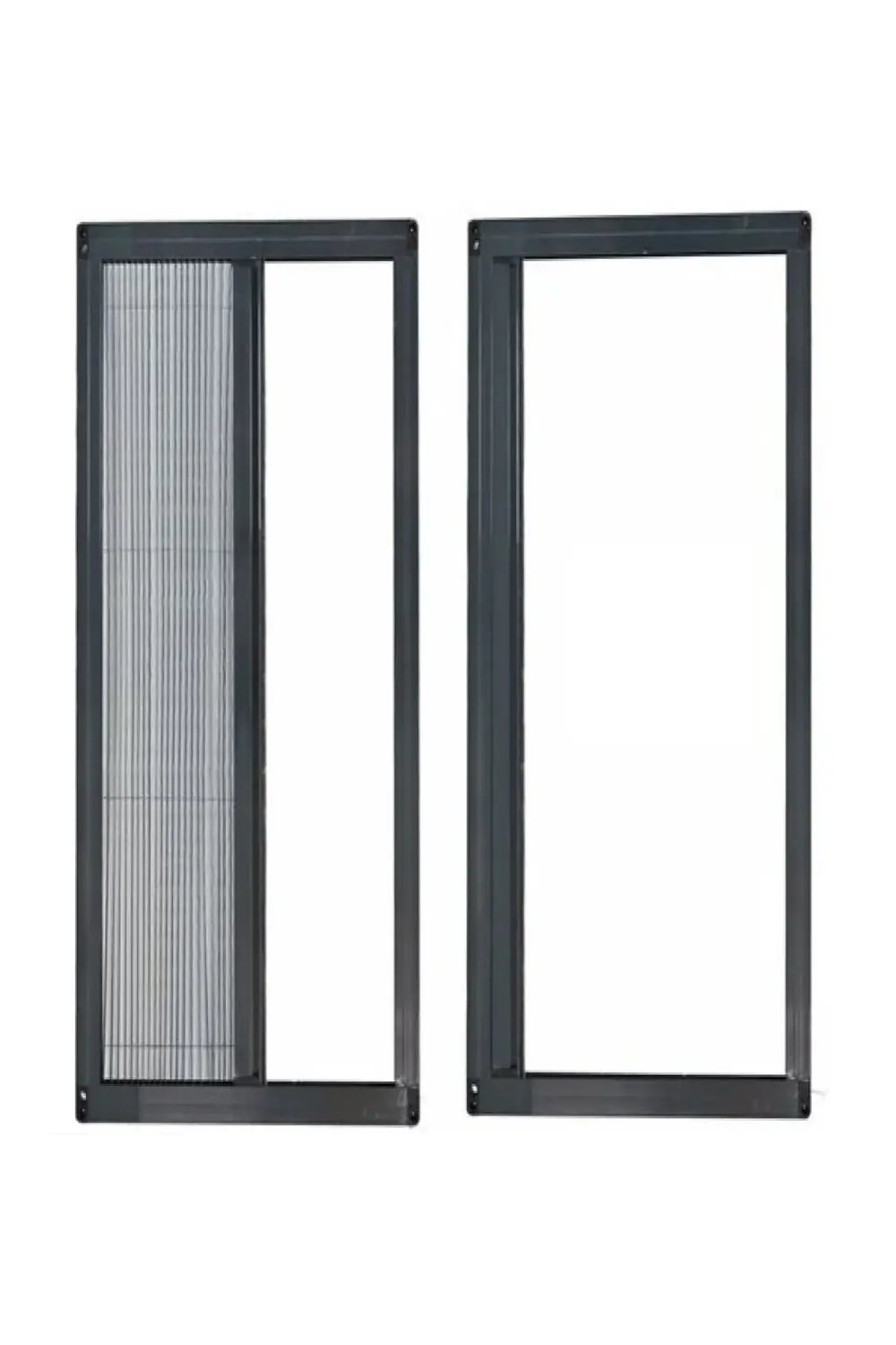 Plise Pileli Sürgülü Akordiyon Pencere Sinekliği (0,70 Cm-0,140 C