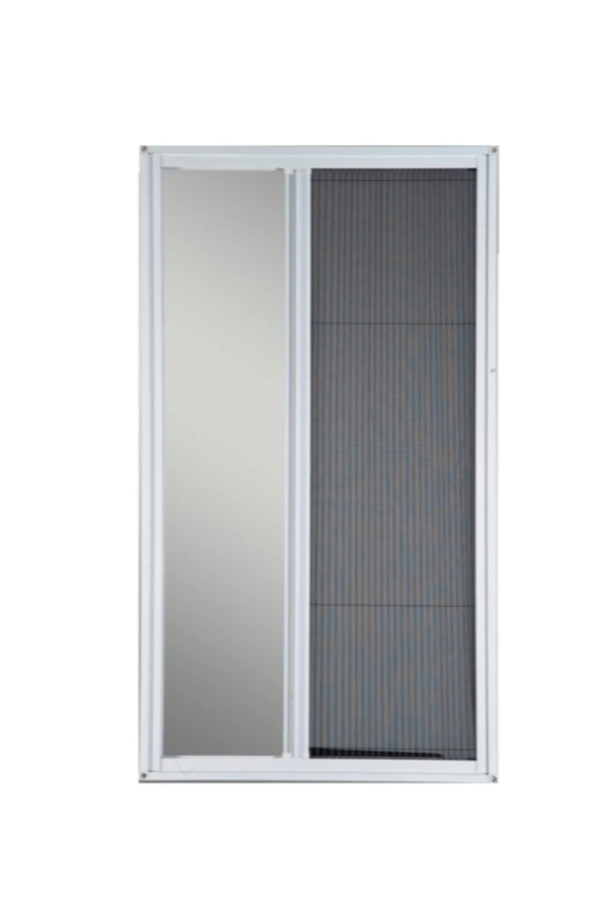 Plise Pileli Sürgülü Akordiyon Pencere Sinekliği (0,70 Cm-0,140 C