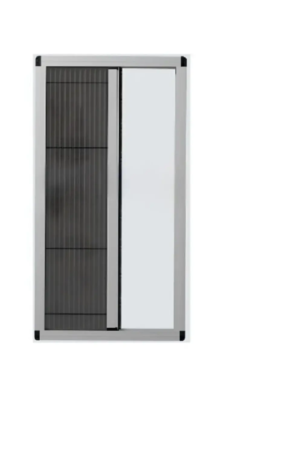 PLİSE (SÜRGÜLÜ) KAPI SİNEKLİĞİ BEYAZ