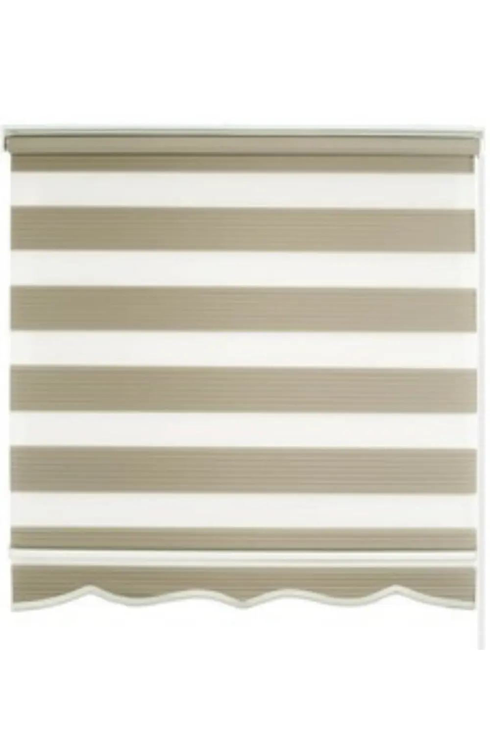 Pliseli Zebra Stor Perde Alüminyum Kasalı Yüksek Kaliteli - Açık