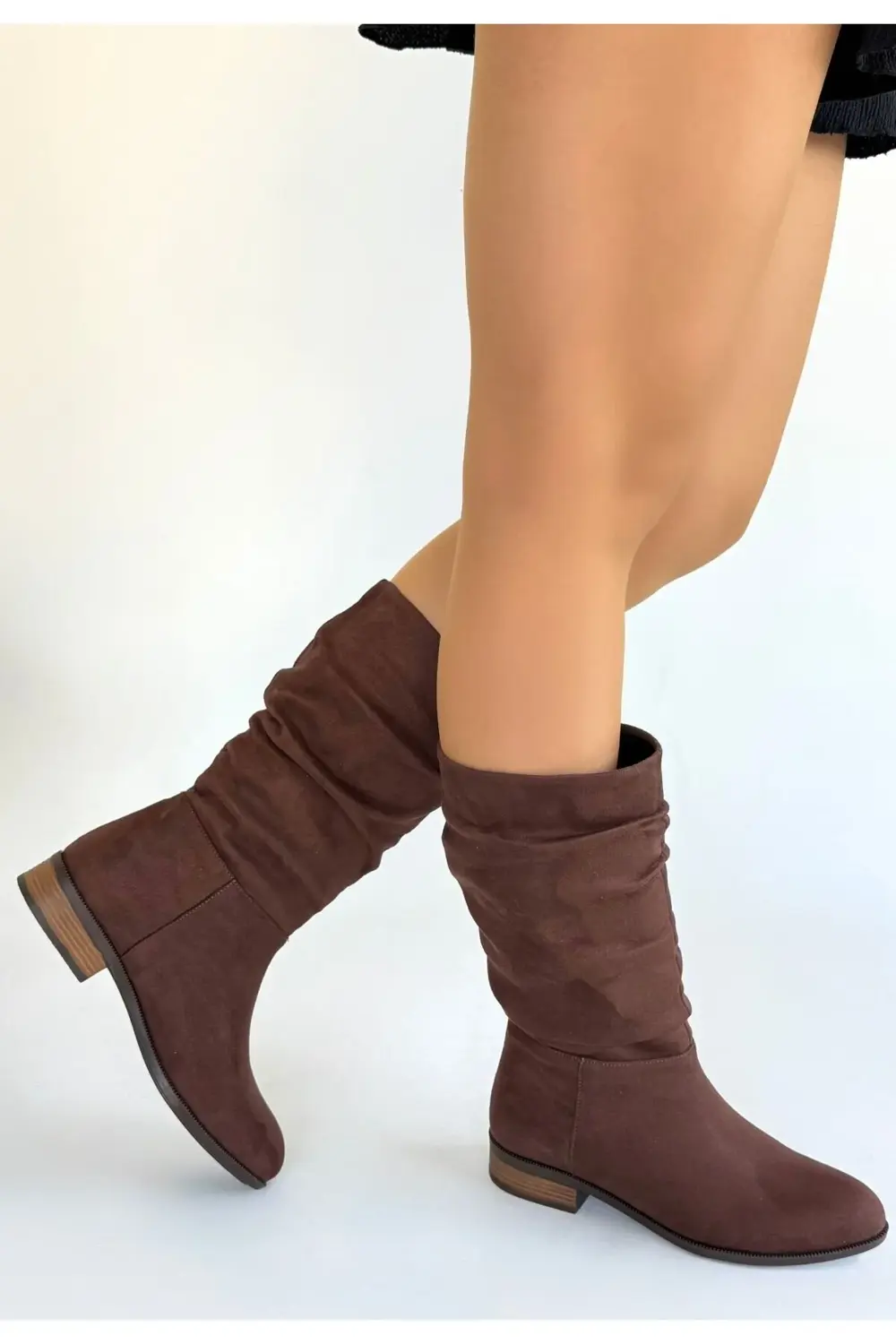 Plod Kahverengi Süet Çizme