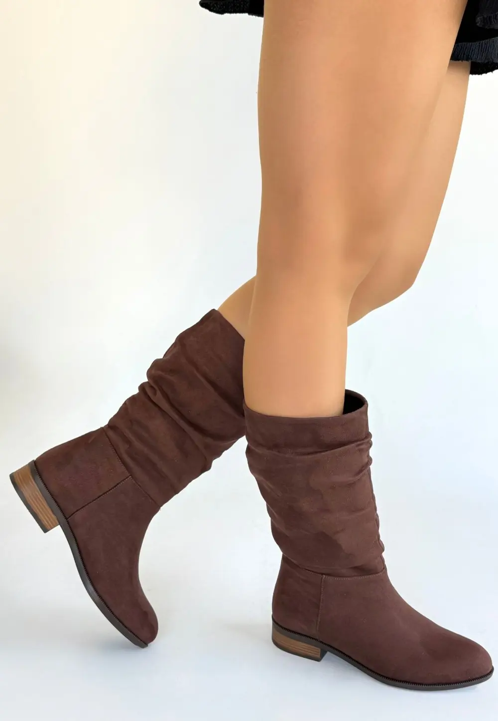 Plod Kahverengi Süet Çizme
