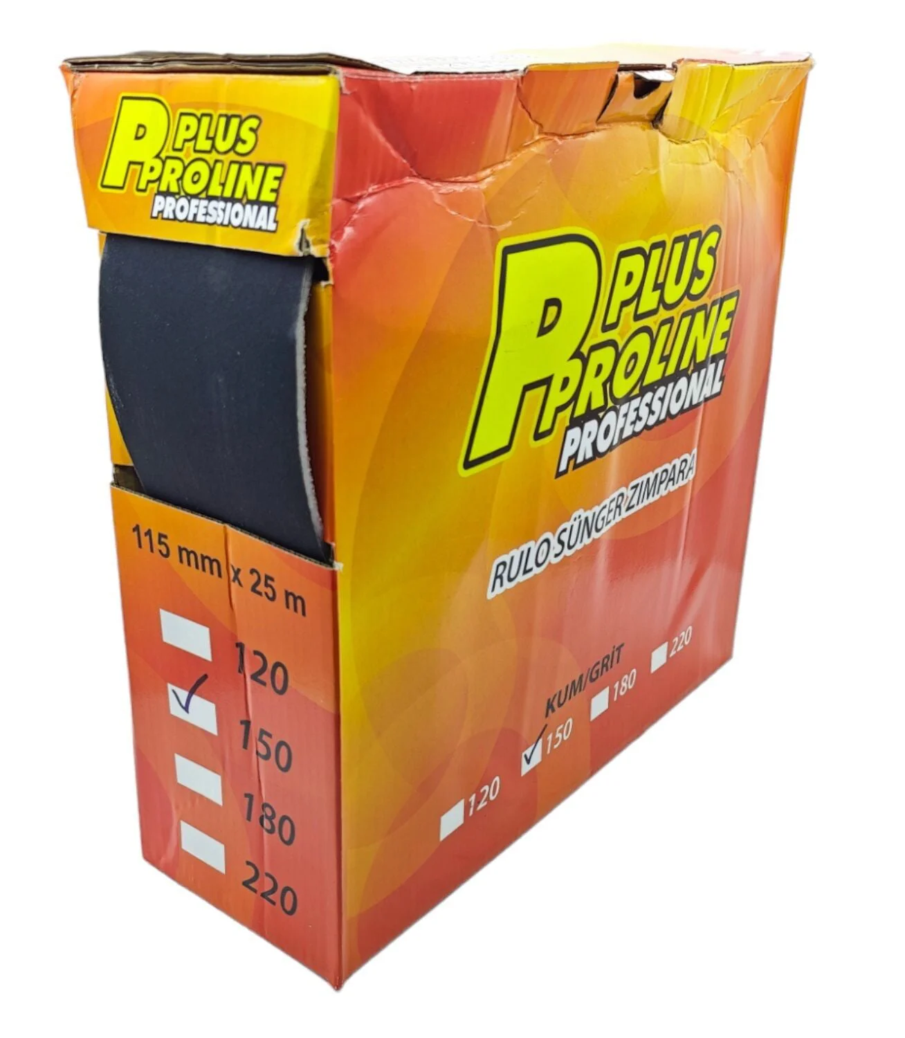 Pls-801   Plus Proline Rulo Sünger Zimpara 150Kum 25M