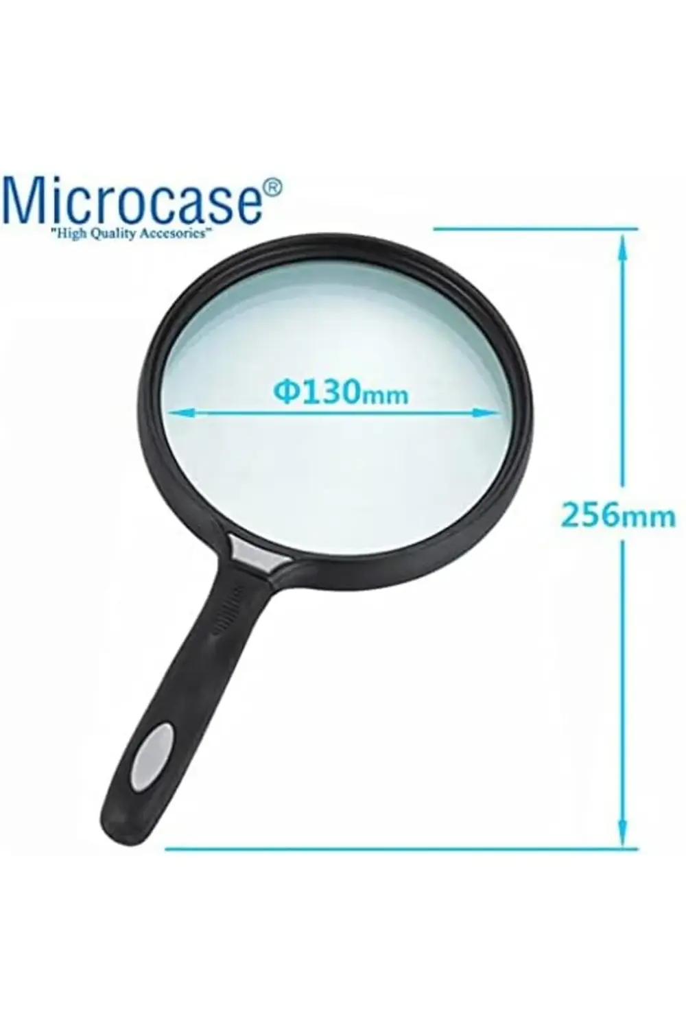 pltnstoreshop 130 mm Çap 2.5 X Büyütme El Tipi Büyüteç - AL2491 p