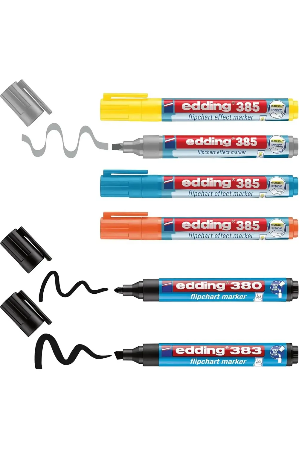 pltnstoreshop 385 Flipchart Markör Seti 6'lı pltnstoreshop 117573