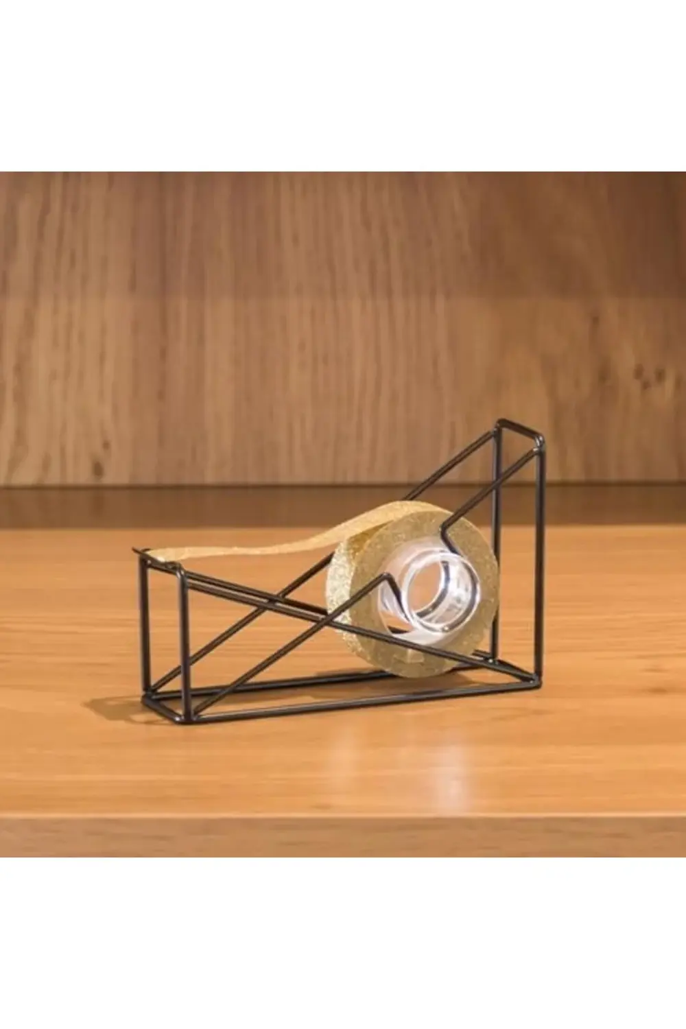 pltnstoreshop Brands Vena Tel Bant Dispenseri, Metal, Siyah, 1 Ad