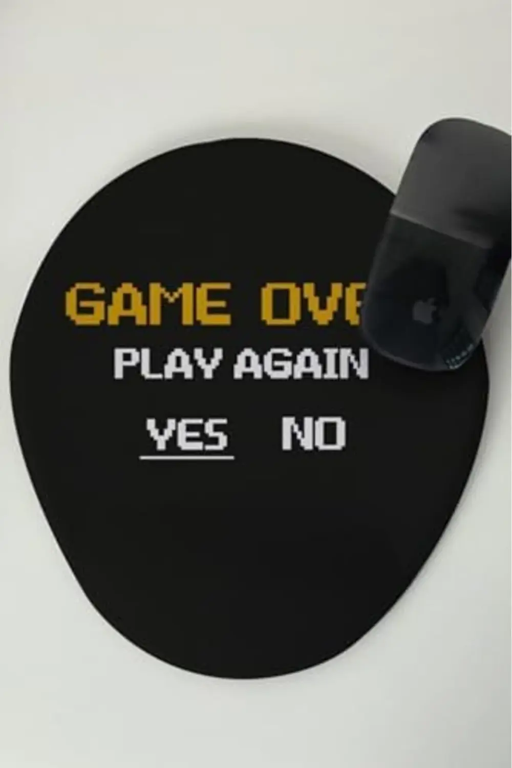 pltnstoreshop Gamer Sevgiliye Hediye Game Over Tasarımlı Mouse Al
