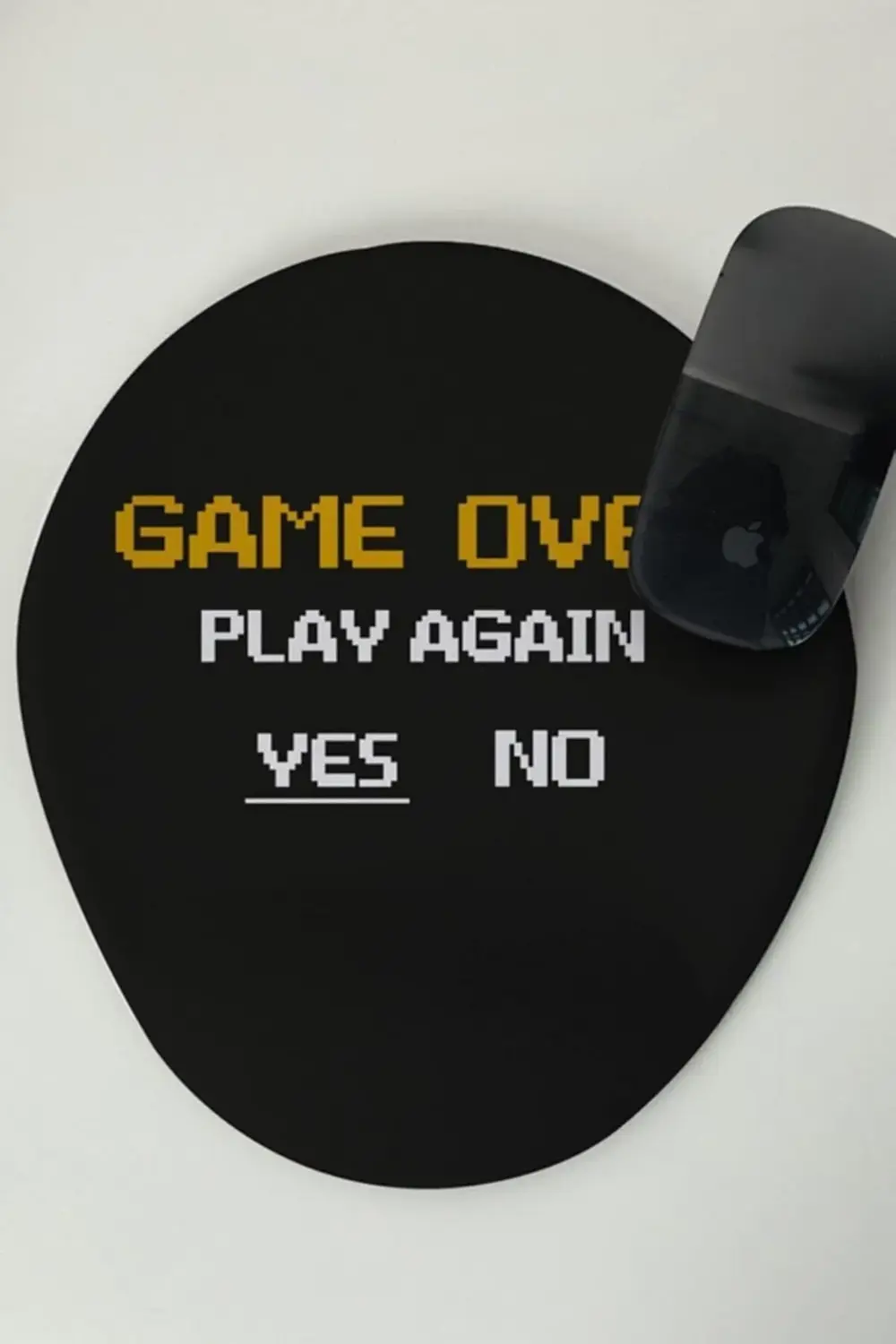 pltnstoreshop Gamer Sevgiliye Hediye Game Over Tasarımlı Mouse Al