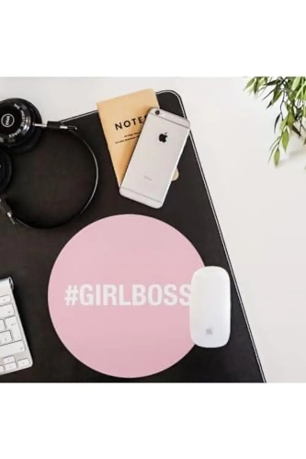pltnstoreshop Girlboss Hashtag Tasarımlı Hediye Mousepad - Mouse