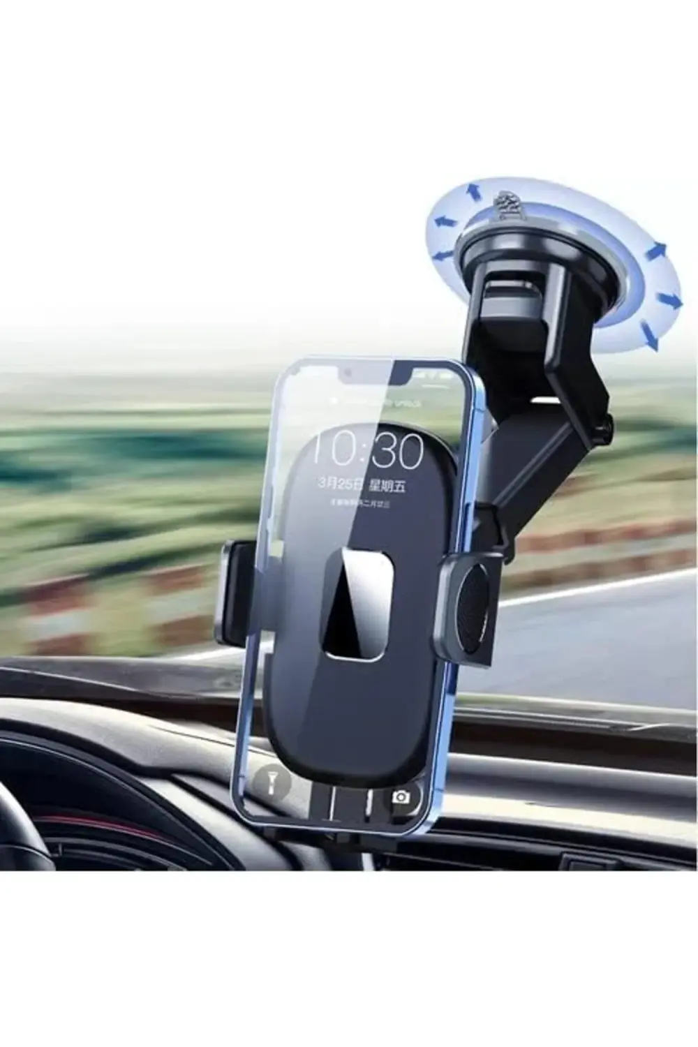 pltnstoreshop Htt-53 Otomatik Klipsli Araba Telefon Tutucu Ayarla