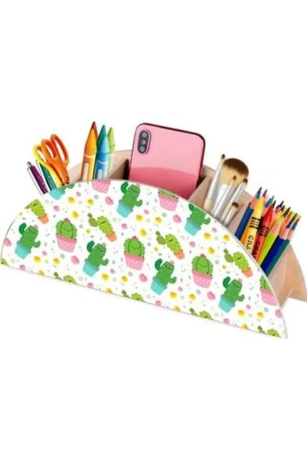 pltnstoreshop Kaktüs Masaüstü Kalemlik Kalem Kutusu Organizer plt