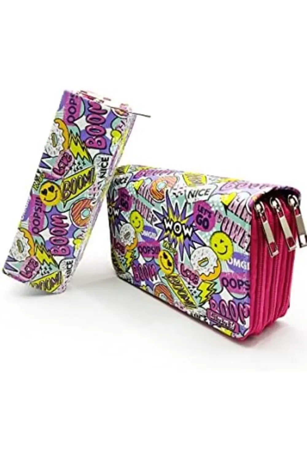 pltnstoreshop Kalem Kutusu Wow Oops Boom Smile Desenli Kawai Orga