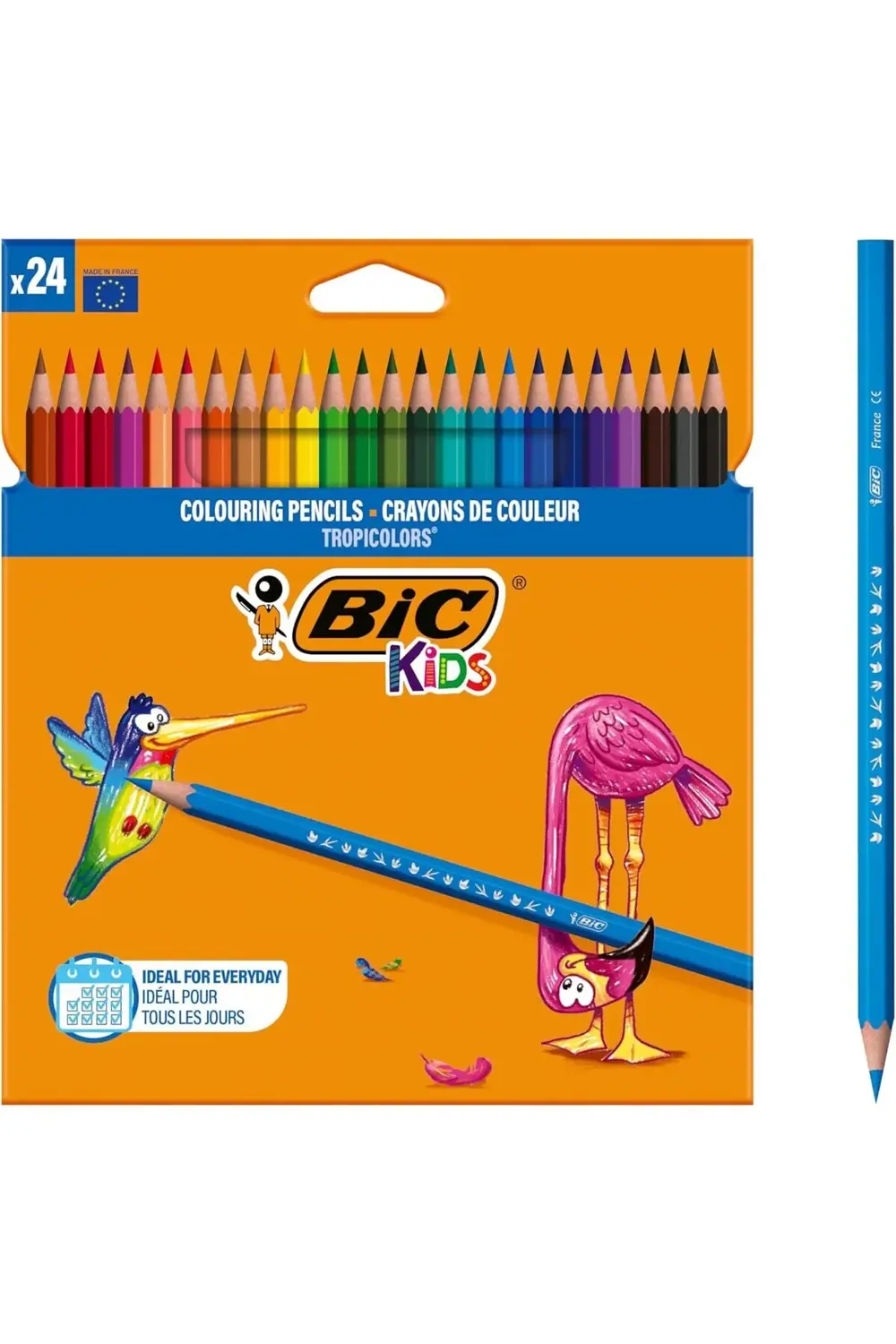 pltnstoreshop Kids Tropicolors Kuru Boya Kalemi 24 Renk, Kıymık O