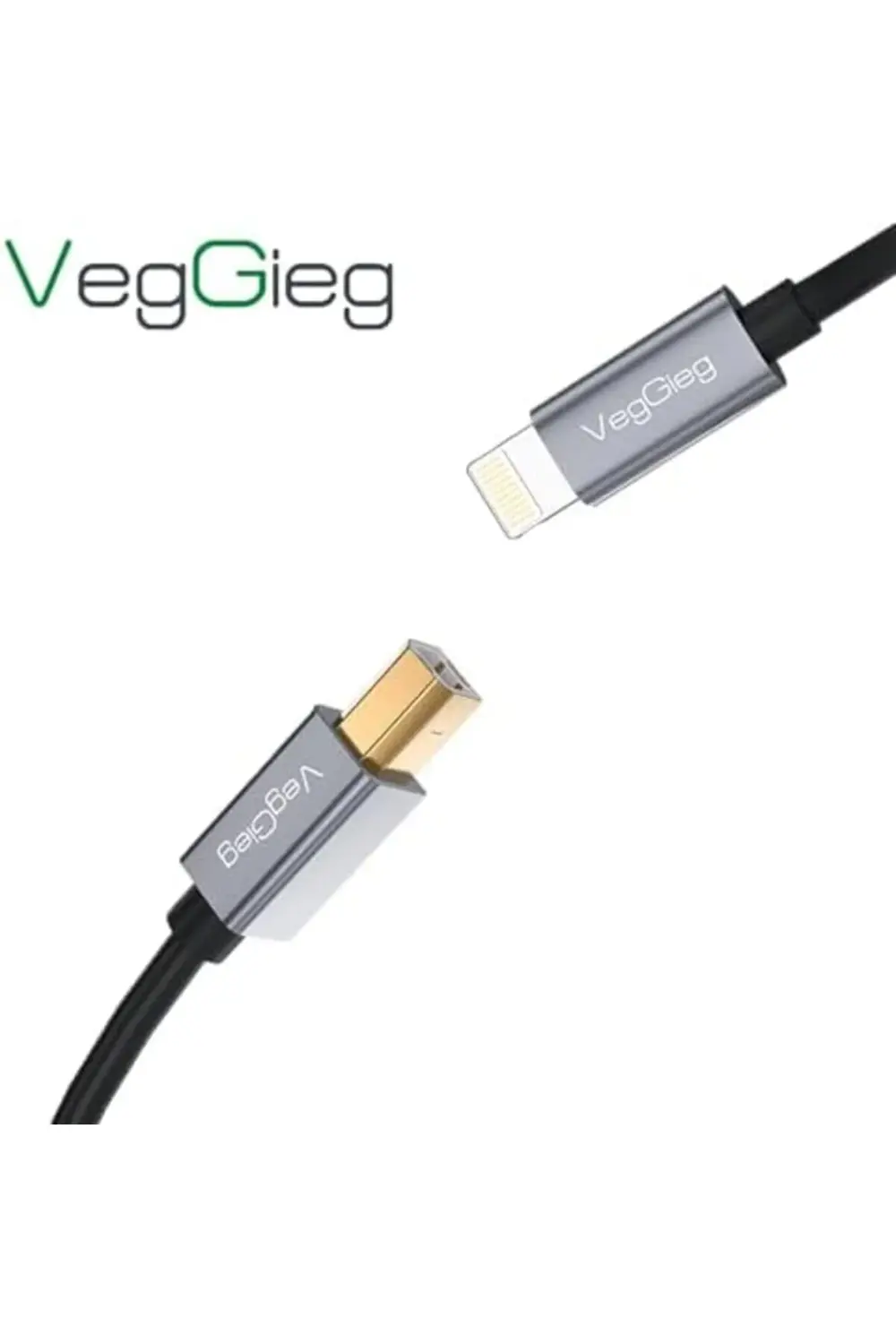 pltnstoreshop Lightning to MIDI USB-B iPhone iPad Uyumlu Müzik En