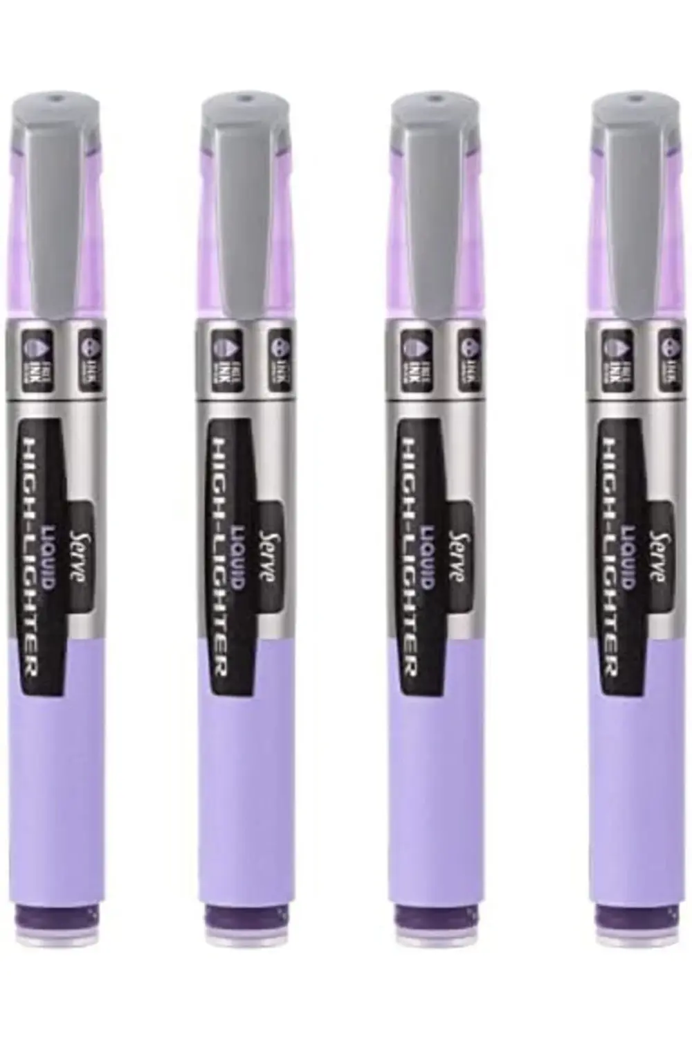 pltnstoreshop LIKIT FOSFORLU KALEM PASTEL LAVANTA 4LU SET pltnsto