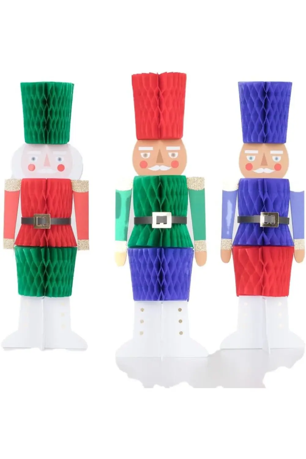 pltnstoreshop Meri - Honeycomb Nutcracker Decorations - Nutcracke