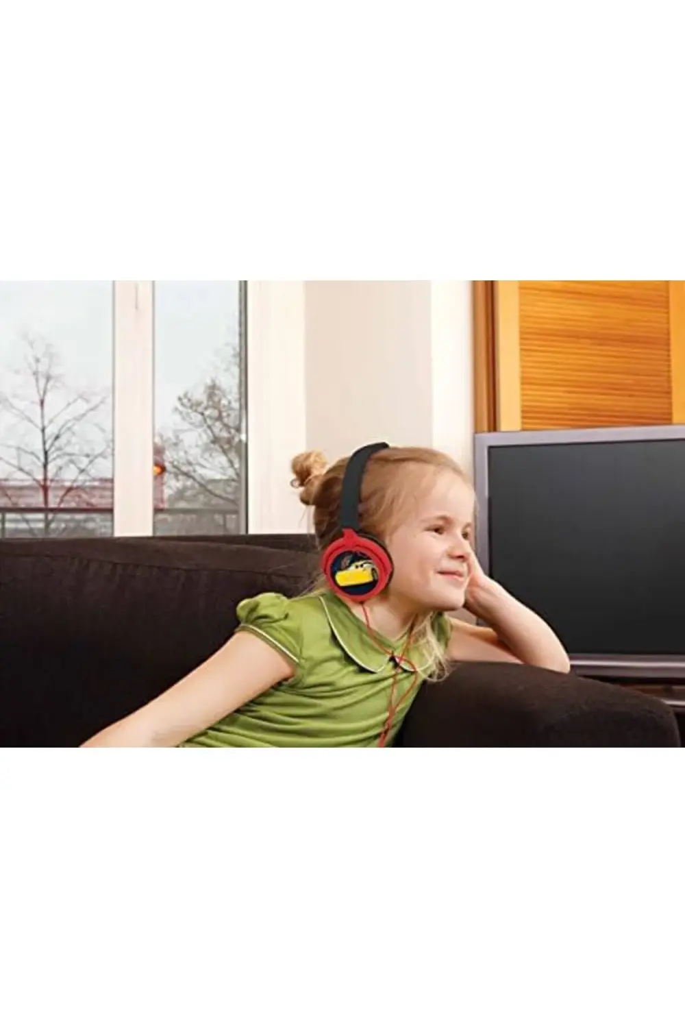 pltnstoreshop Pixar Arabalar Flash McQueen Stereo Kulaklık, Sınır