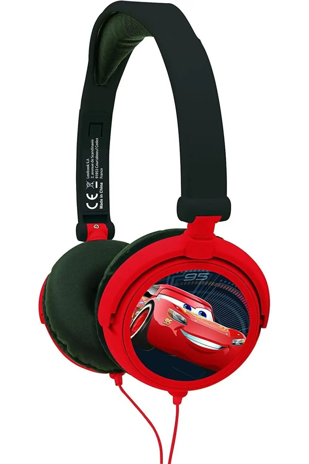 pltnstoreshop Pixar Arabalar Flash McQueen Stereo Kulaklık, Sınır