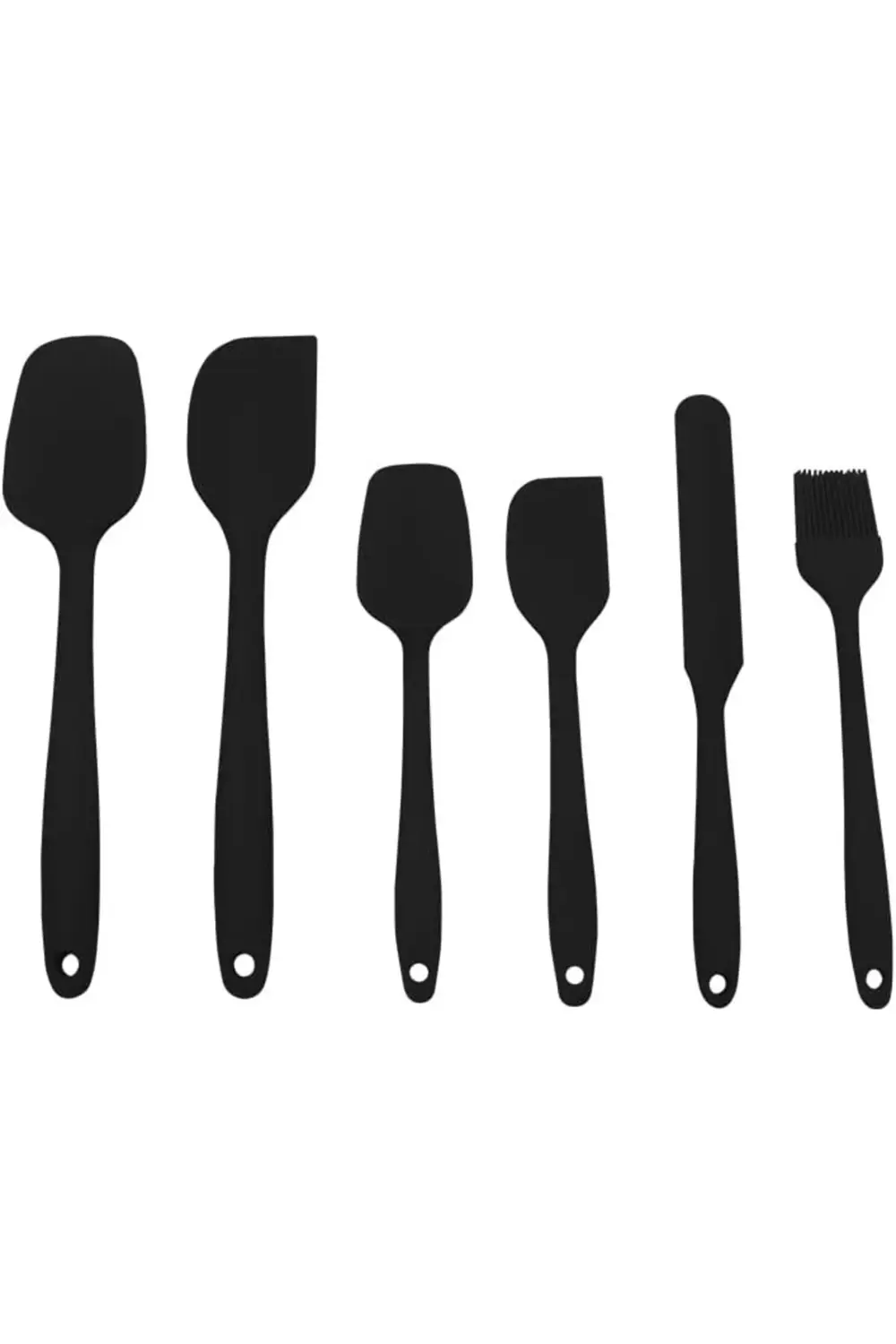 pltnstoreshop Silikon Mutfak Seti, Yapışmaz Spatula, Kaşık, Bıçak