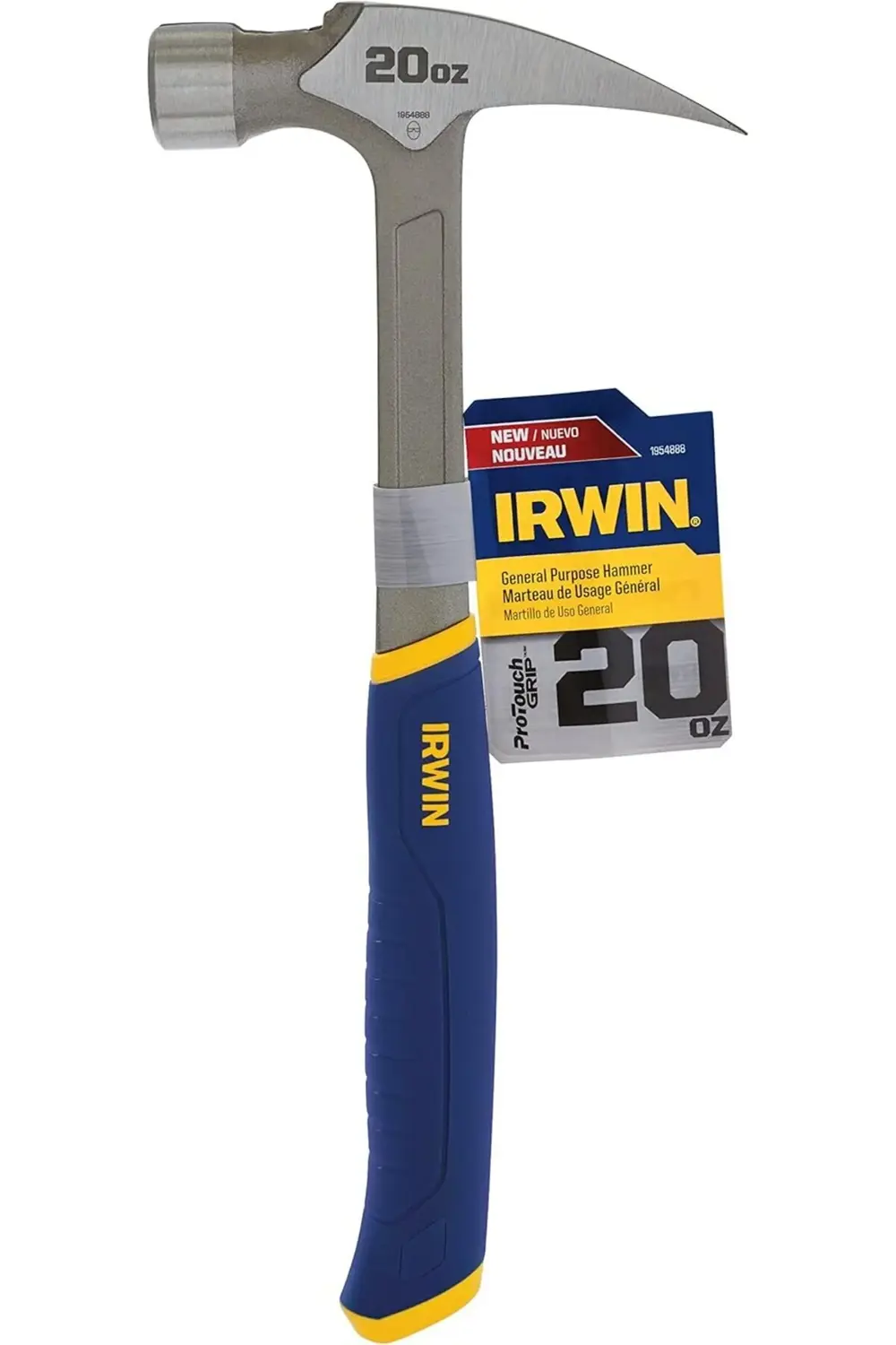 pltnstoreshop Tools 1954889 fiberglas genel amaçlı Claw hammer, 1