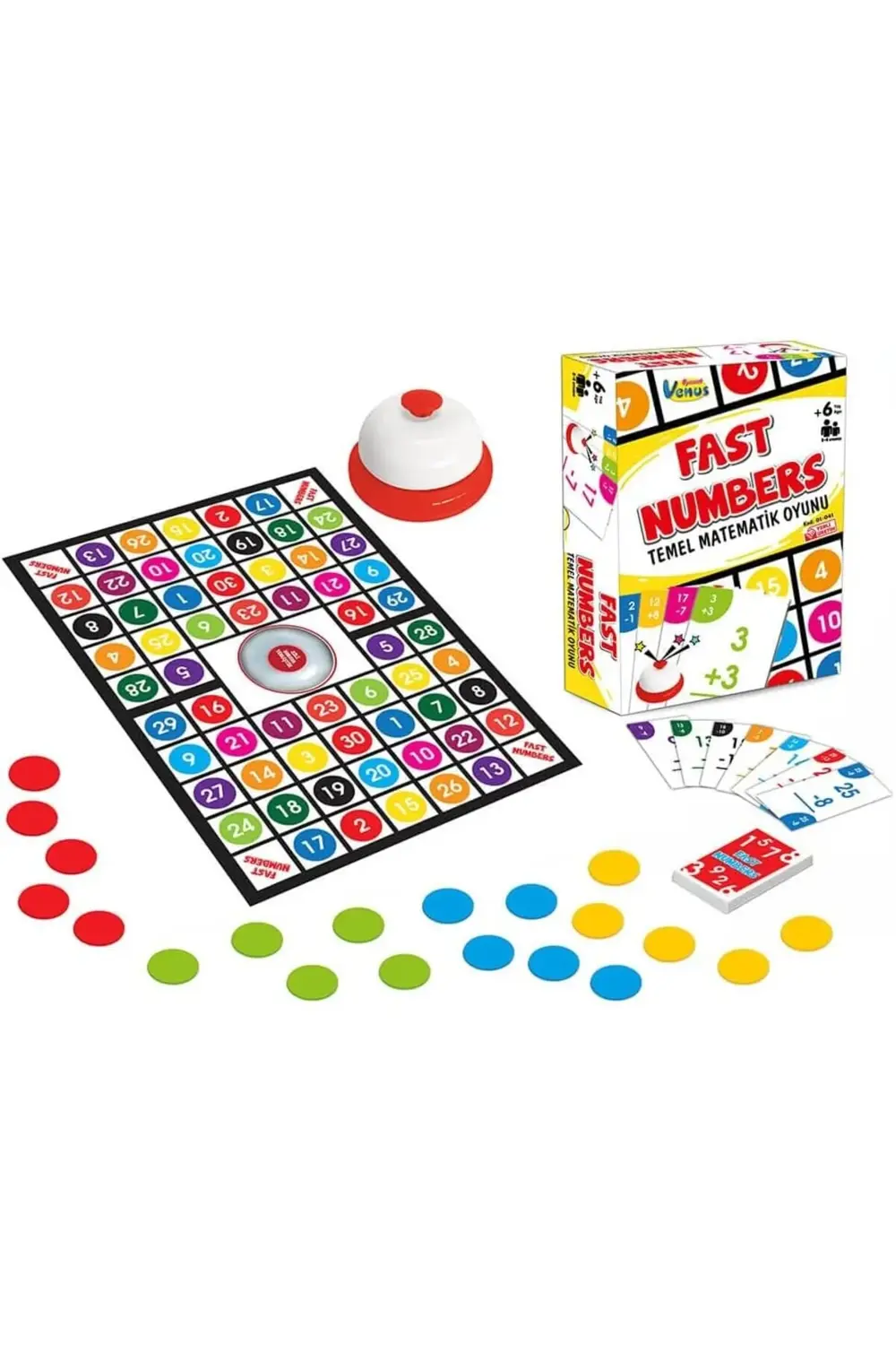pltnstoreshop Toys Fast Numbers Temel Matematik Oyunu pltnstoresh