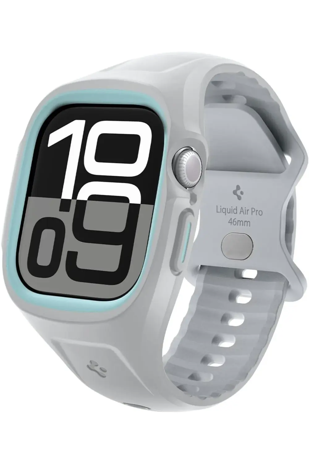 pltnstoreshop Watch 46mm Seri 10 Kılıf ve Kordon Kayış Liquid Air