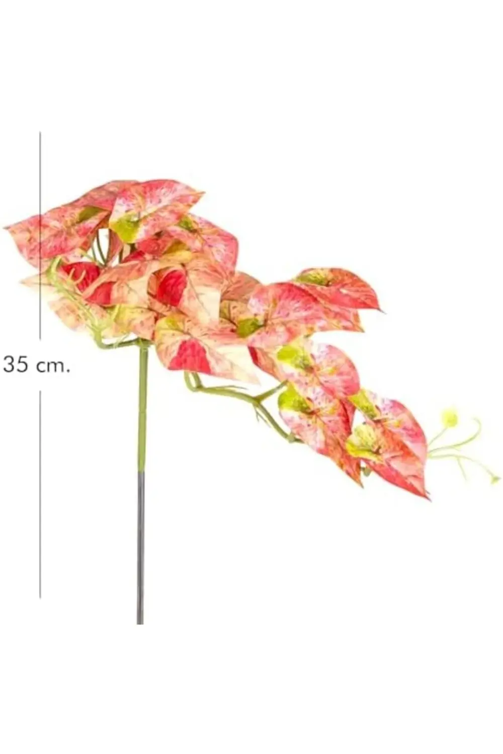 pltnstoreshop Yapay Bitki Salon Sarmaşığı Kızıl 35 Cm. pltnstores