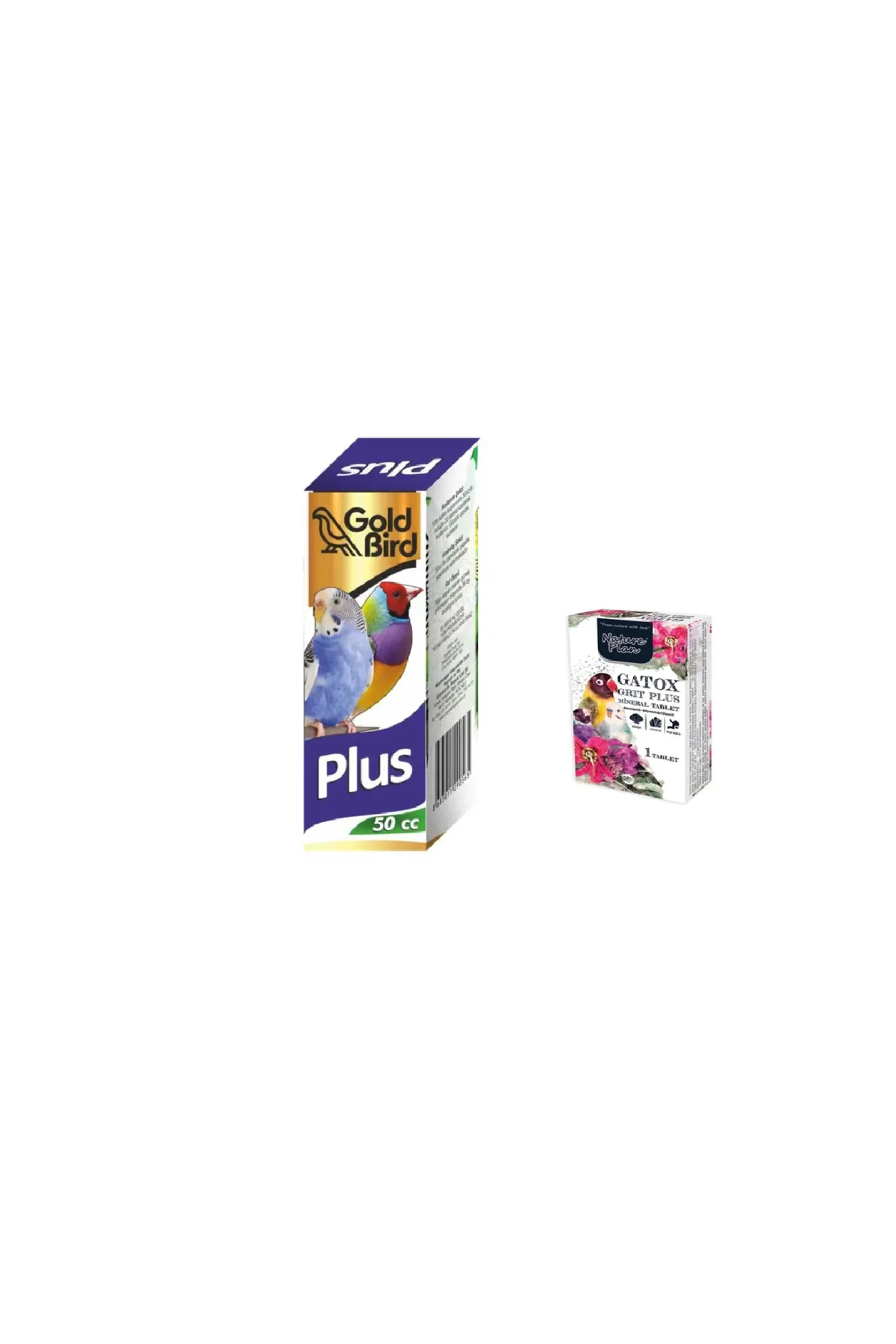 Plus 50 cc Kafes Kuşları İçin Multivitamin Plus Damla + Nature Pl