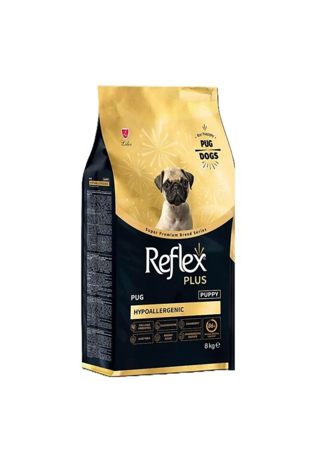 Plus HypoAllergenic Pug Yavru Köpek Maması 8 Kg