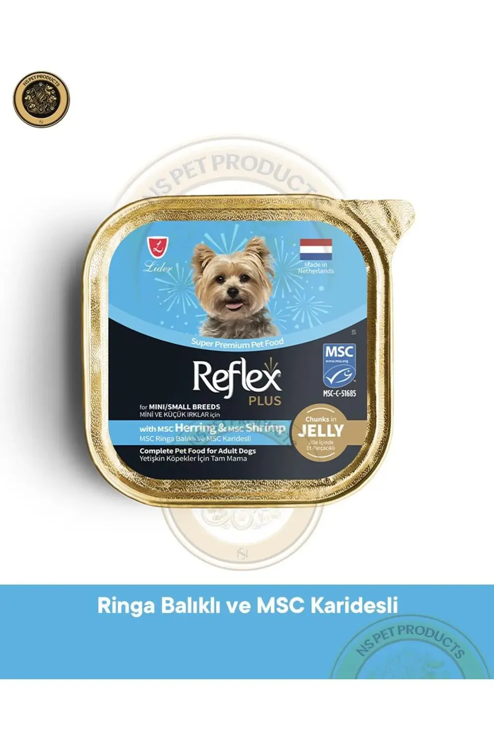 Reflex Plus Jöle İçinde Et Parçacıklı Msc Ringa Balıklı Ve Msc Karidesli Reflex Plus Jöle İçinde Et Parçacıklı Msc Ringa Balıklı Ve Msc Karidesli