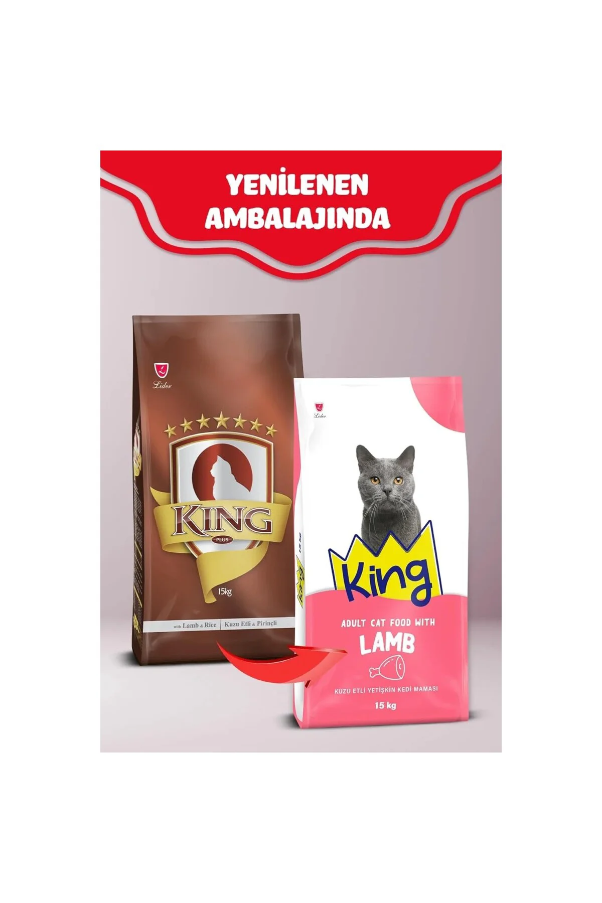 Plus Kuzu Etli ve Pirinçli Yetişkin Kedi Maması 15 Kg