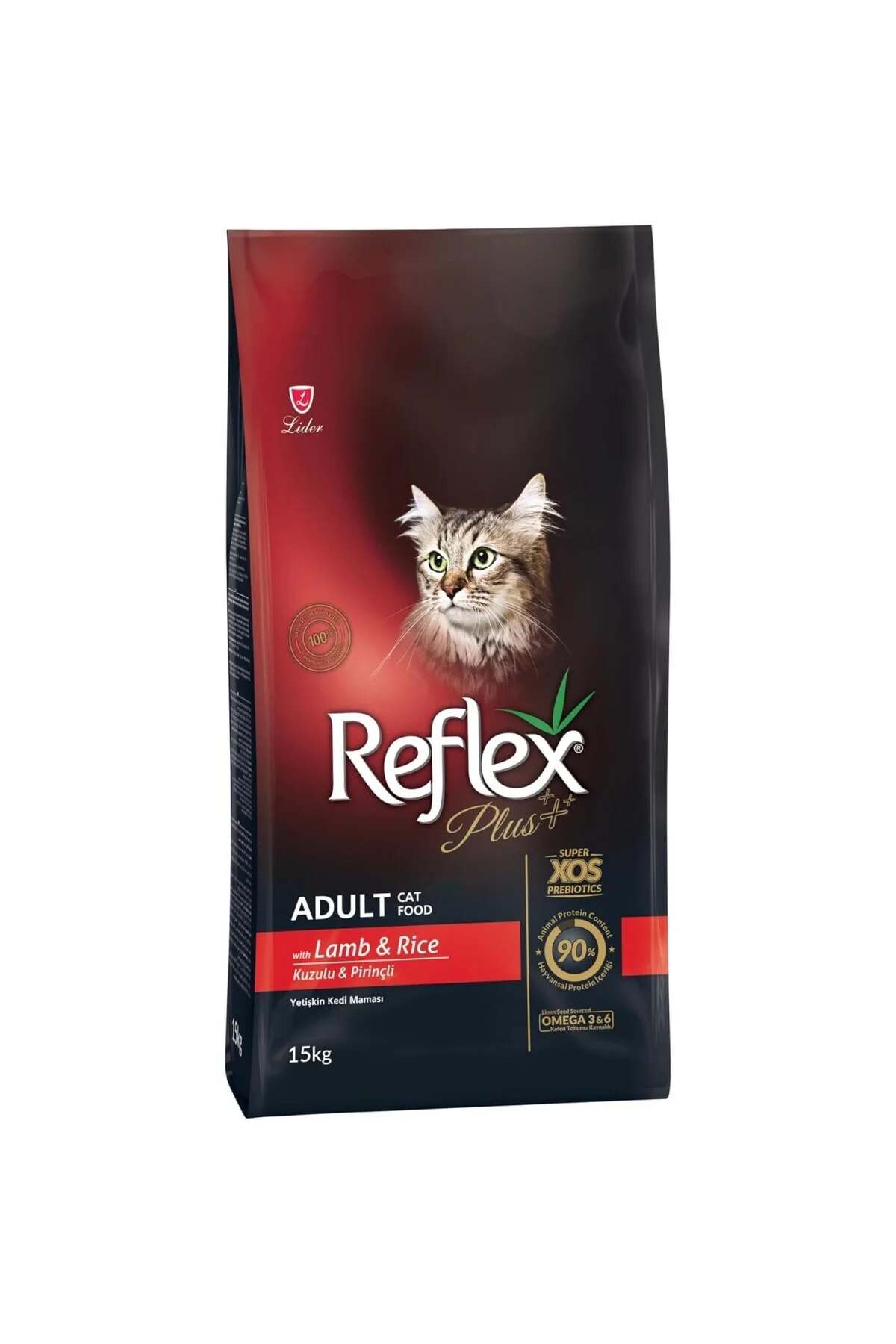 Plus Kuzulu Kuru Kedi Maması, 15 Kg