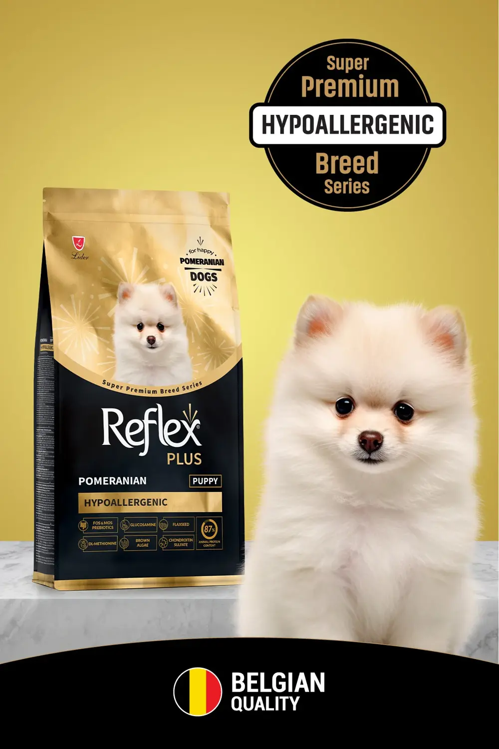 Reflex Plus Pomeranian Yavru Köpek Maması 8 Kg
