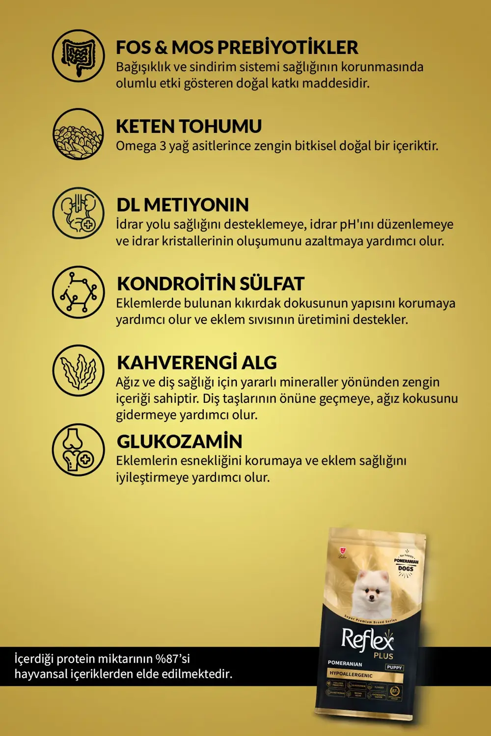 Plus Pomeranian Yavru Köpek Maması 8 Kg